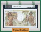 Welt Banknoten 1000 FRANCS TT PK 15s ND 1940-57 TAHITI  SPECIMEN PMG 65 EPQ GEM UNCIRCULATED SPETACULAR OVERSIZE BANKNOTE st. AMAZING EYE APPEL!