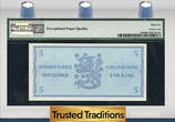 Welt Banknoten 5 MARKKAA 1963 TT PK 99a FINLAND  PMG 65 EPQ GEM POP ONE FINEST KNOWN! st!