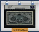 Welt Banknoten 1922 TT PK S582a CHINA SINO - SCANDINAVIAN BANK 10 YUAN LCG 64 PPQ NONE HIGHER A SUPERIOR NOTE TIED AS BEST! NONE GRADED FINER!