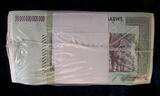 Welt Banknoten  TT PK 90 2008 ZIMBABWE 50 TRILLION RARELY SEEN ORIGINAL SEALED BRICK 1000 NOTES PK 90 2008 ZIMBABWE 50 TRILLION RARELY OFFERED A ORIGINAL SEALED BRICK OF 1000 SEQUENTIALLY NUMBERED NOTES SEE READ ON ...