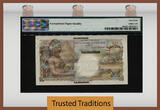 Welt Banknoten FRANC 1960 TT PK 30b SAINT PIERRE & MIQUELON 1 NOUVEAU  PMG 67 EPQ SUPERB GEM UNC SUPERB st WITH ONLY FOUR PIECES GRADED FINER BY PMG