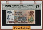 Welt Banknoten 10000 DINARS TT PK 60s SUDAN SPECIMEN PMG 67 EPQ FINEST - EXTREMELY RARE! -