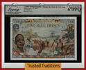 Welt Banknoten 5000 FRANCS TT PK 11 1980 CENTRAL AFRICAN REPUBLIC LCG 67 PPQ SUPERB GEM NEW -