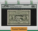Welt Banknoten 5 KRONER TT PK 18s ND GREENLAND SPECIMEN PMG 66 EPQ GEM UNCIRCULATED -
