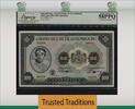 Welt Banknoten 100 FRANCS TT PK 39s LUXEMBOURG SPECIMEN LCG 58 PPQ CHOICE ABOUT NEW -