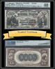 USA Banknoten 504 1882 $ TT FR 20 NBN MILWAUKEE, WI BROWN BACK CH # 5458 PMG 40 EXTREMELY FINE -