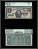 USA Banknoten 366 1890 $ TT FR 10 TREASURY NOTE SCARCE AND POPULAR FANCY BACK PCGS 40 -