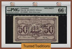 Welt Banknoten 50 KRONER TT PK 20s 1953-67 GREENLAND SPECIMEN PMG 66 EPQ GEM NONE FINER! -