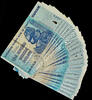 Welt Banknoten TT PK 91 2008 ZIMBABWE 100 TRILLION PACK 100 NOTES SEQUENTIALLY NUMBERED W/ COA -