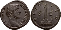 Italien AE-Sesterz Antoninus Pius(Statue auf Säule) nach.161.n.Chr AE-Se... 600,00 EUR  zzgl. 11,70 EUR Versand