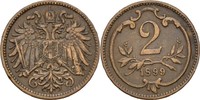 Österreich 2 Heller Franz Joseph I. -