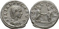 Unbestimmt AR-Denar JULIA PAULA,1.Gattin des Elagab AR-Denar JULIA PAULA,1.Gattin des Elagabal, 219-220. n. Chr. (Concordia. usw. )