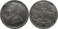 Südafrika 3 Pence 1895 SS