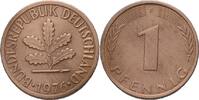 Deutschland  1 Pfennig 1976F SS