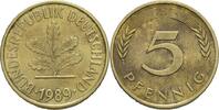 Deutschland  5 Pfennig 1989D SS