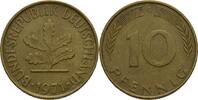 Deutschland  10 Pfennig 1971G SS+
