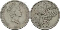 Cook Islands  5 Cent 1992 VZ+