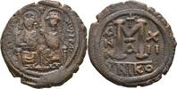 Byzantin Follis Justin II und Sophia