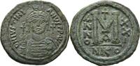 Konstantinopel / Nicomedia Follis/40 Nummi Justinian I 527-565 n.Chr.