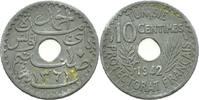 10 Centimes 1942 Tunesien  SS+