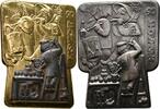 Schweiz 1990 Basler Fasnacht,Plaketten, Gold, Silber, Kupfer Vorzüglich 22,00 EUR  zzgl. 11,70 EUR Versand