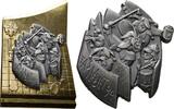 Schweiz 1994 Basler Fasnacht,Plaketten, Gold, Silber, Kupfer Vorzüglich 19,00 EUR  zzgl. 15,00 EUR Versand