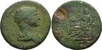 Italien/Rom Dupondius Traian 112-117 n.Chr.