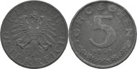 Österreich  5 Groschen 1968 knapp SS
