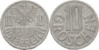Österreich  10 Groschen 1962 VZ