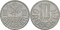 Österreich  10 Groschen 1966 VZ