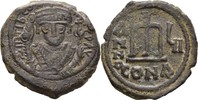 Konstantinopel Follis/40 Nummi Tiberius II Constantinus