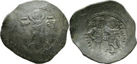 Konstantinopel Billon aspron trachy Andronicus I. Comnenus ( 1183-1185 n.Chr.