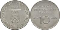 Deutsche Demokratische Republik 10 Mark 1974 A Alles für das Volk - alles mit dem Volk VZ