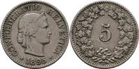 Schweiz 5 Rappen 1895 SS 16,00 EUR  zzgl. 15,00 EUR Versand