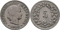 Schweiz 5 Rappen 1910 SS 15,00 EUR  zzgl. 15,00 EUR Versand