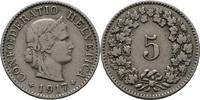 Schweiz 5 Rappen 1917 SS 45,00 EUR  zzgl. 11,70 EUR Versand