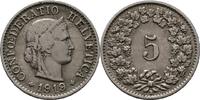 Schweiz 5 Rappen 1919 VZ 15,00 EUR  zzgl. 15,00 EUR Versand