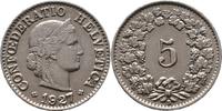 Schweiz 5 Rappen 1927 VZ 13,00 EUR  zzgl. 15,00 EUR Versand