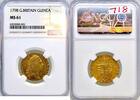 United Kingdom Guinea 1798 Guinea NGC MS61 George III Guinea NGC MS61 Ge... 2479,96 EUR  zzgl. 16,00 EUR Versand