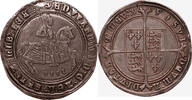 United Kingdom Crown|Hammered Silver Crown Edward VI -