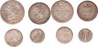 United Kingdom Maundy Money 1824 Maundy Set George IV  432,55 EUR  zzgl. 14,00 EUR Versand