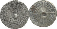 United Kingdom Hammered Silver Half Groat Annulet Issue Henry VI -