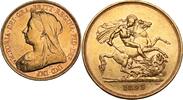 United Kingdom Gold £5 1893 Five Pound 5 Pounds Victoria  6055,71 EUR  zzgl. 16,00 EUR Versand