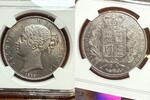 United Kingdom Crown Crown Queen NGC MS61 Victoria -