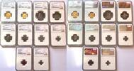 United Kingdom 10-Coin Proof set Coronation of George V  NGC PF65 Gold coin sets 1911 10-Coin Proof set Coronation of George V  NGC PF65