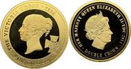 United Kingdom Modern gold coins 2014 Proof Gold Double Crown Victoria C... 207,62 EUR  zzgl. 14,00 EUR Versand