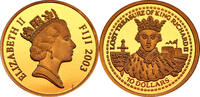United Kingdom Modern gold coins 2003 10 Dollars Fiji Gold King Richard ... 155,72 EUR  zzgl. 14,00 EUR Versand