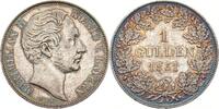 BAYERN Gulden Maximilian II., 1848-1864, Gulden 1861, München. -