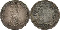 2 1/2 Kreuzer 1765 WÜRZBURG, BISTUM Adam Friedrich von Seinsheim, 1755-1779. 2 1/2 Kreuzer 1765. RR Sehr schön