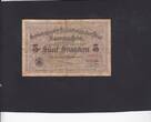 Luxembourg 5 Francs 1918 P.29 F